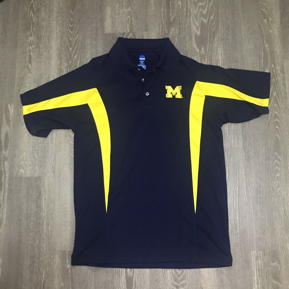 Michigan University Wolverines NCAA Polo Shirt